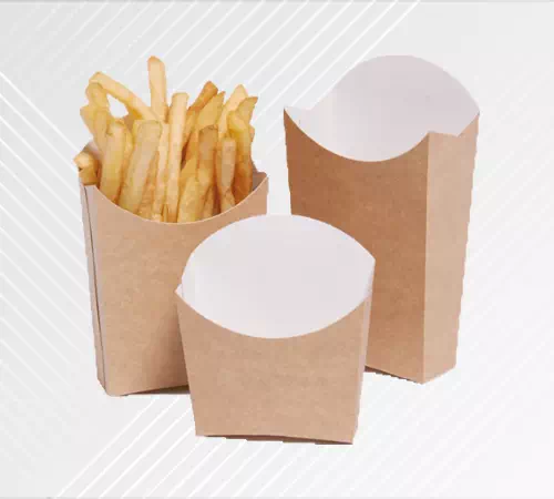 Etui à frites - Grossiste en emballages alimentaires et papiers personnalisés - Packel Emballages - 3