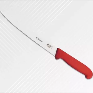 Couteau à dénerver flexible rouge - Victorinox - Grossiste en emballages alimentaires et papiers personnalisés - Packel Emballages
